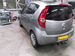 Schade aan auto wat wordt gerepareerd door Autoschade Mulder uit Nijeveen